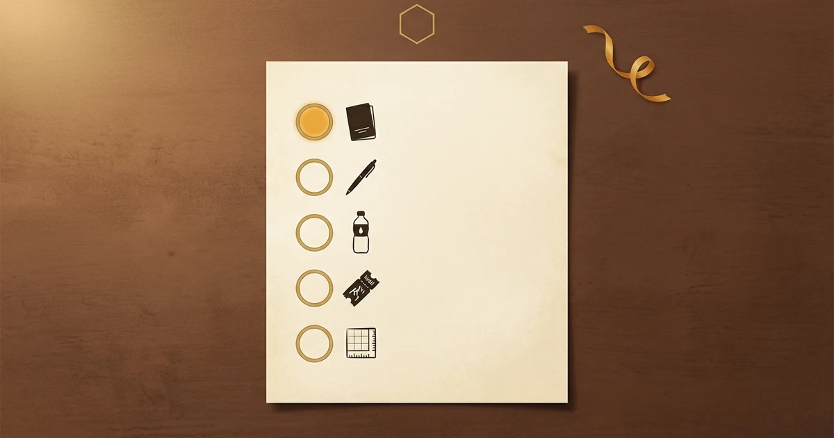 Что взять с собой на ЕГЭ по математике 2026 — чек-лист